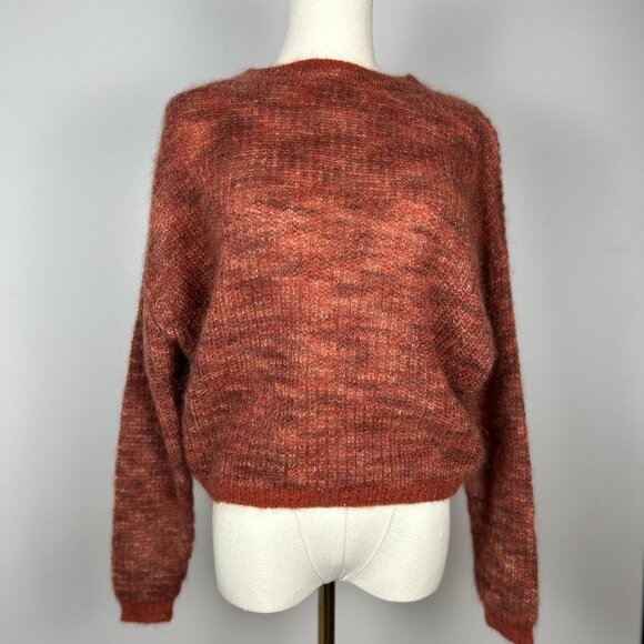 POMANDERE Coral Boat-neck mohair-blend sweater Size US 6 - Picture 1 of 6